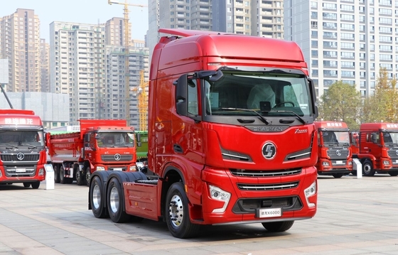 شاكمان يورو 5 X6000 4X2 6X4 420HP 600HP شاحنة جرار 0