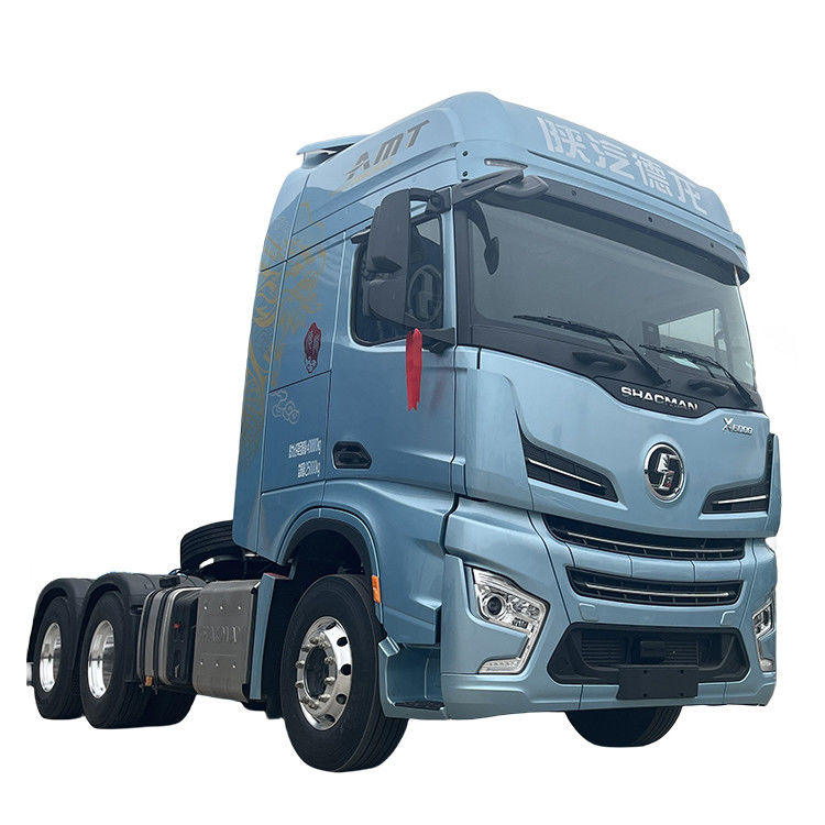 ความต้องการของลูกค้า 8 ตัน Sleeper Semi 6X4 Tractor หัวรถบรรทุกด้วยเครื่องยนต์ Weichai