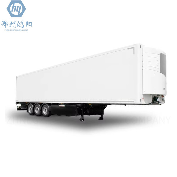 3 Axle Semi-Trailer Refrigerated Truck For Frozen Goods Transport Preservation Equipment