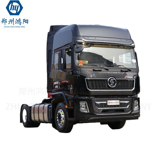 शेकमैन ट्रैक्टर ट्रक 6X4 351ph भारी ट्रेलर के लिए और कम ईंधन की खपत के साथ X5000