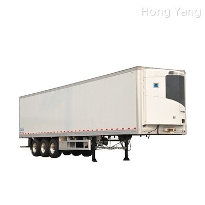 Caminhão refrigerado de 3 eixos semirreboque para transporte de mercadorias congeladas Equipamento de conservação