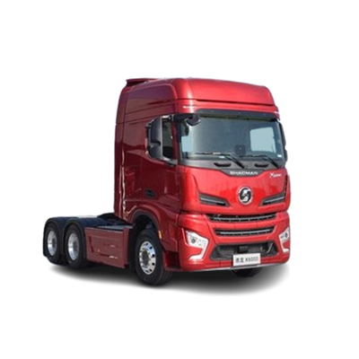 Lewe kierownictwo 6500*2500*3200 Jednostki Głowa kontenera Więcej niż 400KM Przyczepa Shacman Pociąg ciężarowy
