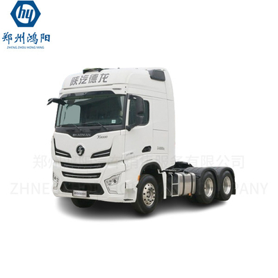 Shacman X6000 Mahal Interior Yard Semi Truk Dengan Daya Kuda Besar