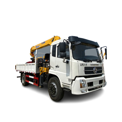 Dongfeng EuroV 6Ton Chassis Telescopic Boom Crane Truck Dipasang remote controlled