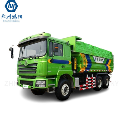 F3000 Tipper Shacman 10Wheels 6X4 China Manufacture Dump Truck Hijau