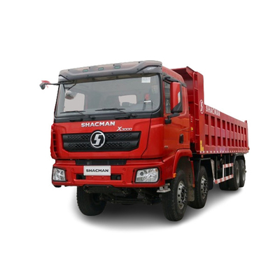 Stabil dan aman Shacman Dump Trucks dengan 8m Carrier Desain dan penempatan yang optimal