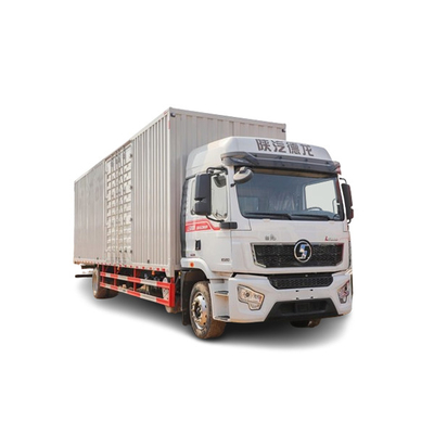 Euro 3 Standar Emisi Shacman 15ton Cargo Van Box Truck