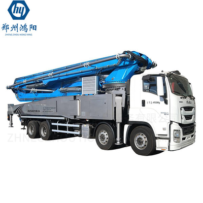 240-470 Horsepower Beton Pump Truck Untuk Lemes Dan Tepat Beton Tuang