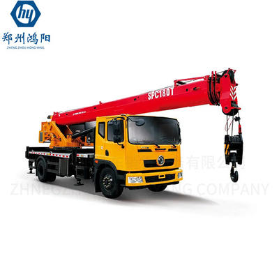STC500E China Crane Truck 50ton Crane 62meter Ketinggian Angkat Kaki Kiri Mengemudi