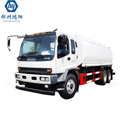 4x4 Pengemudi Roda Tangki Air Truk Euro IV 25000 Liter Tangki Air Truk