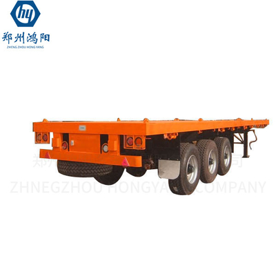80t Removable Lowbed Truck Trailer 2/3/4 Axle Untuk Pengangkutan Excavator