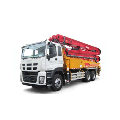 Truk Pompa Beton Tinggi Dipasang Pompa Beton 37m