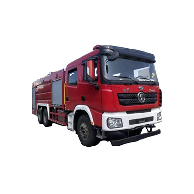 Shacman 6X4 Kendaraan Jalan Mesin Diesel Pemadam Kebakaran Truk Daya kuda 351 450hp