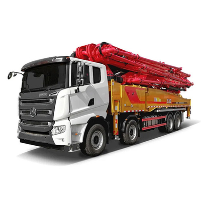 Truk Pompa Beton 65m Truk Pompa yang dapat disesuaikan Berat dan Volume Pemuatan yang Berbeda
