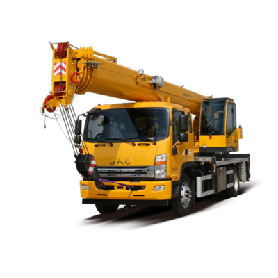 Versatile Shacman Chassis 60T Crane Truck dengan Switchover untuk kondisi kerja lima bagian lengan