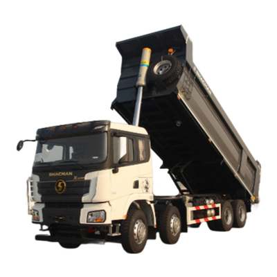 Desain kotak kargo 5,6-8m yang luas meningkatkan efisiensi operasional X3000 8X4 6X4 Dump Truck