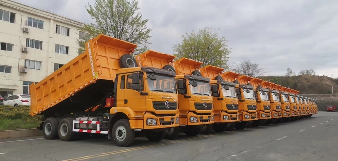 أفضل شاحنة ثقيلة Shacman H3000 6x4 شاحنة قمامة لظروف صعبة 0