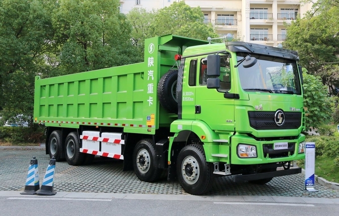 60톤 중량 430마력 6x4 샤크만 M3000 덤프 트럭 두바이 덤프 탱크 길이 5.3-6.2M 0