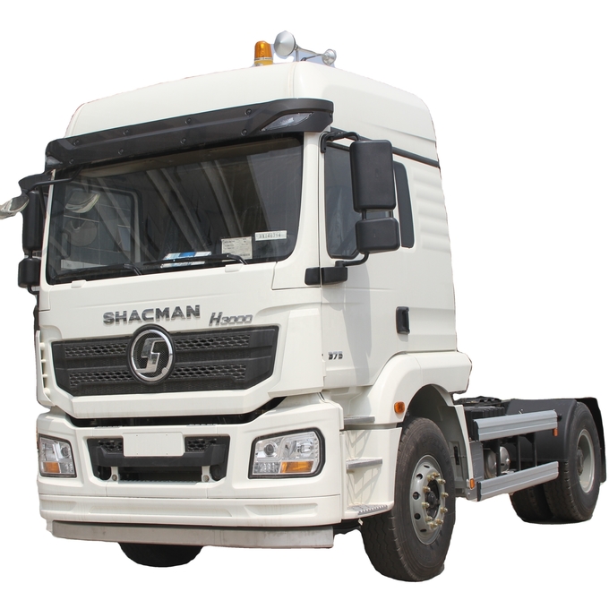Durável e confiável Shacman H3000 Tractor Head 4X2 puxando reboque de tractor 1