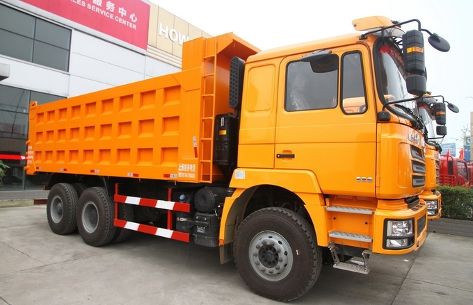 شاكمان 6X4 شاحنة قمامة 30 طن شاحنة عجلات 10 380HP شاكمان F3000 1