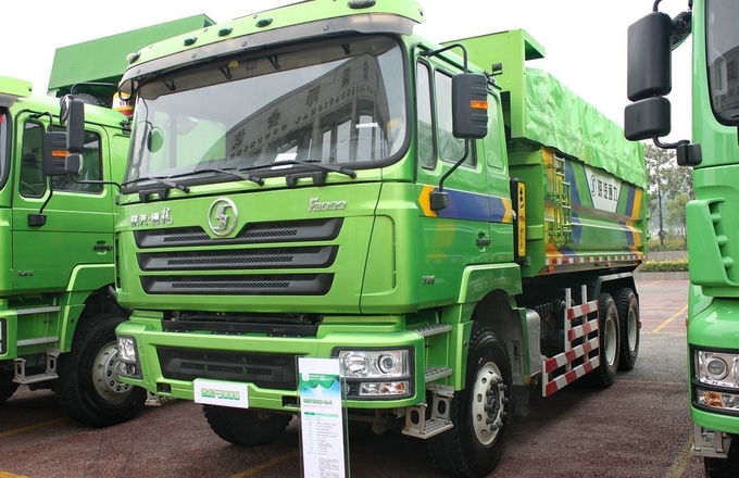 شاكمان 6X4 شاحنة قمامة 30 طن شاحنة عجلات 10 380HP شاكمان F3000 3