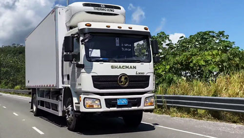 샤크만 디젤 300hp 330 hp 할인 판매 슈퍼 낮은 가격에 L3000 4x2 새 화물 트럭 2