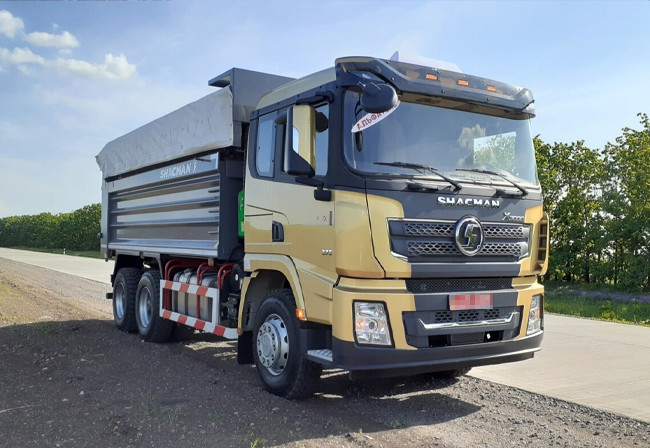 Shacman Dump Truck 8x4/6x4 Com Monitoramento do Comportamento de Condução e Sistema de Comunicação no Veículo 0